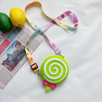 Cute Silicone Lollipop Mini Bag Puppy's Aesthetics