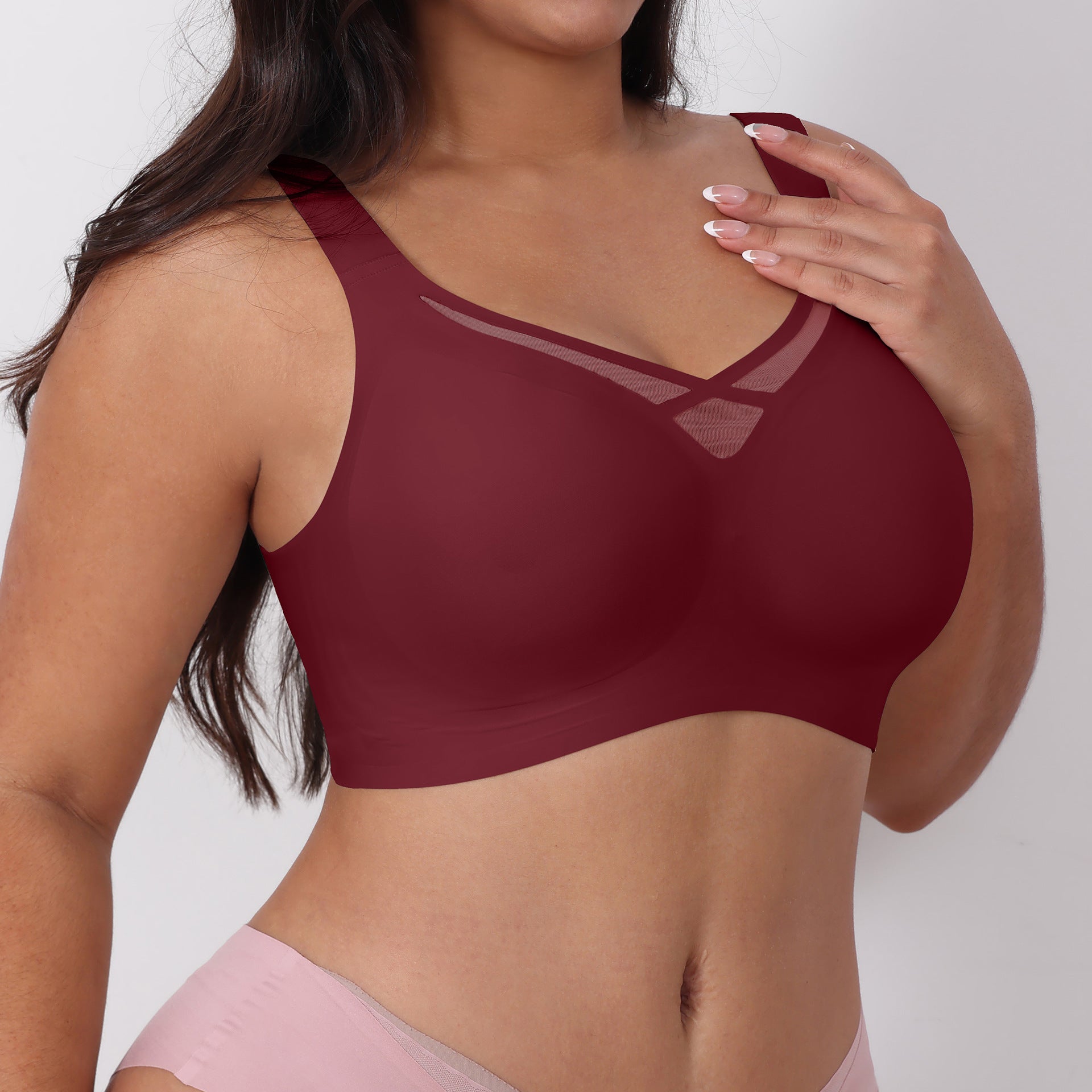 Curve Luxe Gel-Padded Plus Size Bra