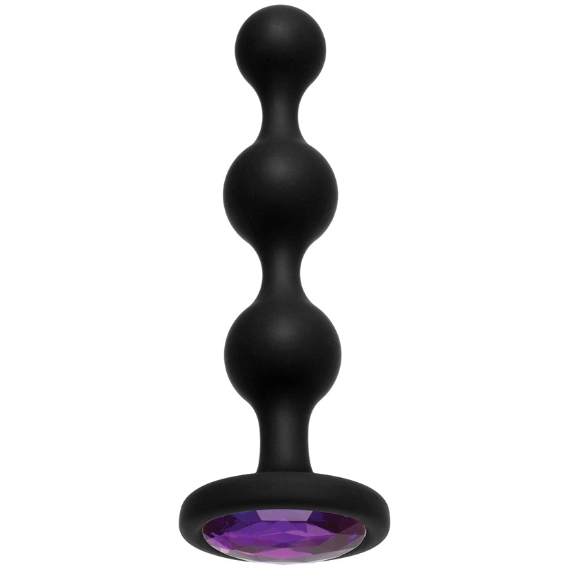 Booty Bling Wearable Silicone Beads-Purple