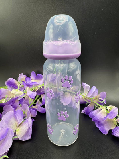 Paw Print Adult Bottle - 8 oz - Puppy's Aesthetics