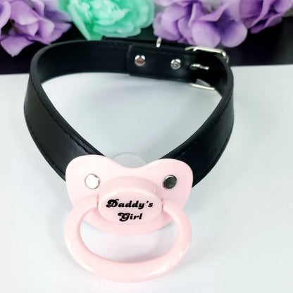 Daddy's Girl Adult Pacifier Gag - Puppy's Aesthetics