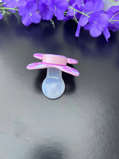 Hand Painted Adult Pacifier - Puppy Love - Puppy's Aesthetics