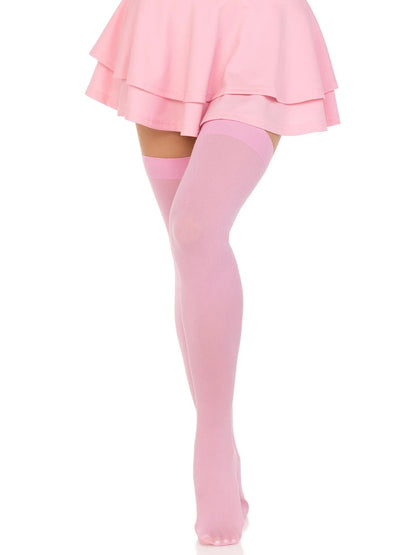 USA Only - Strawberry Milk Thigh High Stockings (One Size)