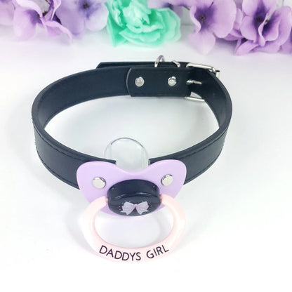 Daddy's Girl Adult Pacifier Gag - Puppy's Aesthetics