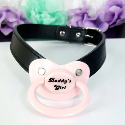 Daddy's Girl Adult Pacifier Gag - Puppy's Aesthetics