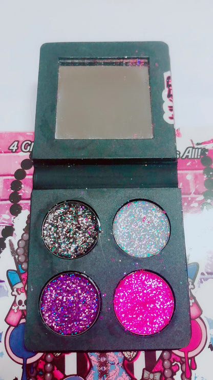 DEAD CUTE Metallic Pressed Glitter Quad