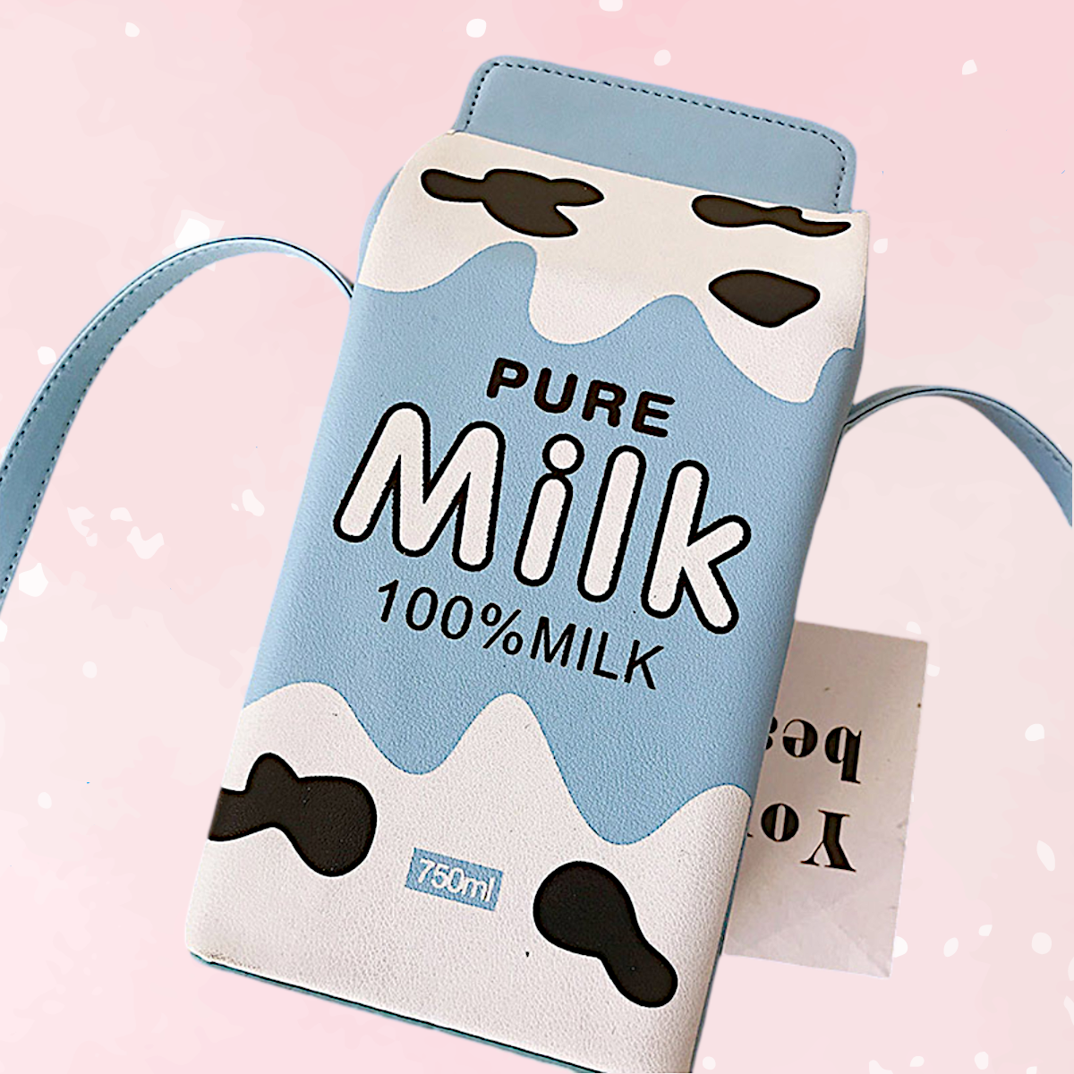 Sweet Sip Milk Carton Shoulder Bag