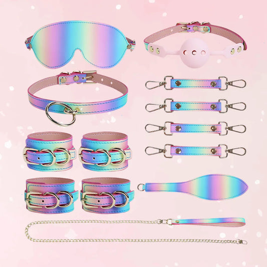 Pastel Dream 8-Piece Bondage Set - Puppy's Aesthetics