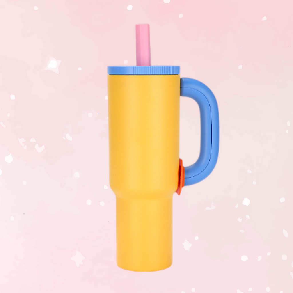 Sippy Cutie Stainless Steel Straw Cup – 1050ml Vacuum Tumbler