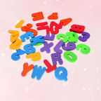 ABC 123 Splashy Foam Friends – 36pc Bath Toy Set