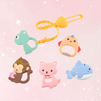 Chew & Coo Silicone Animal Teether Friend