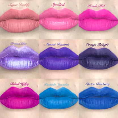 The "PURPLES!!" DOLLICIOUS MATTE Vegan Liquid Lipstick