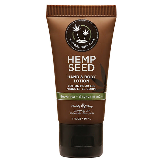 USA Only - Earthly Body Hemp Seed Lotion-Guavalava 1oz