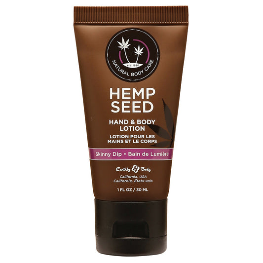 USA Only - Earthly Body Hemp Seed Lotion-Skinny Dip 1oz