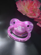 Hand Painted Adult Pacifier - Ghost Forever Baby - Puppy's Aesthetics