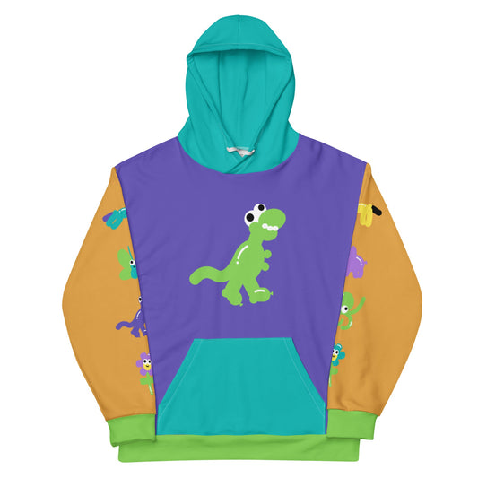 Dino Balloon Animal Hoodie