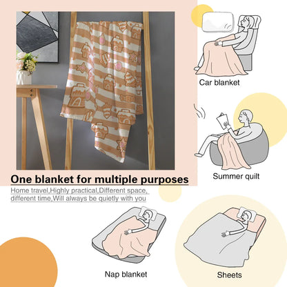 Gingerbread Cutie Soft Blanket - Puppy's Aesthetics