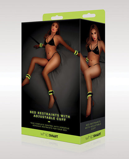 Glow in the Dark Adjustable Bed Restraints (Green)