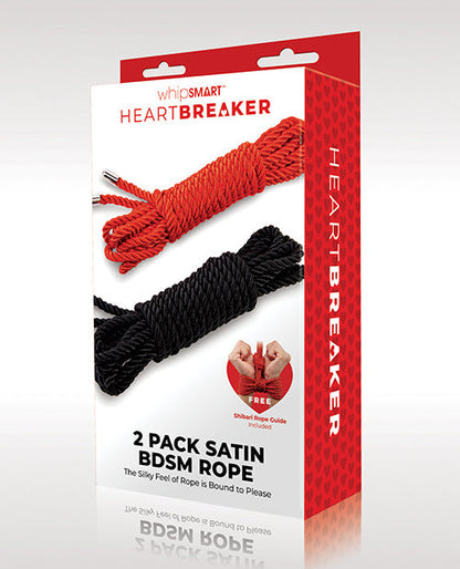 WhipSmart Heartbreaker Satin BDSM Rope Set