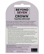 3 PC Crown Lubricated Condoms