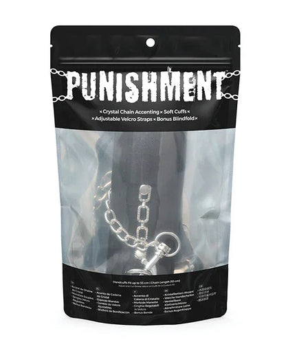 Punishment Crystal Detail Handcuffs - Puppy's Aesthetics