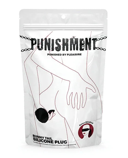Punishment Bunny Tail Butt Plug - Puppy's Aesthetics