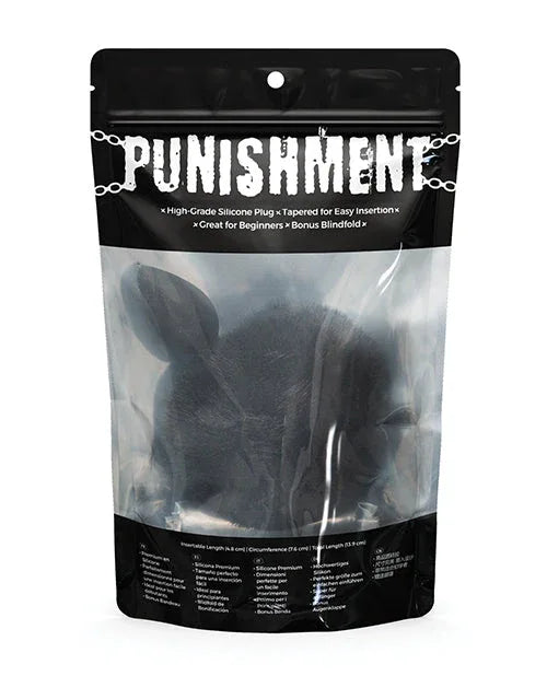 Punishment Bunny Tail Butt Plug - Puppy's Aesthetics