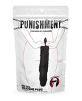 Punishment Black Fox Tail Plug