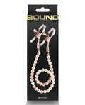 Bound Rose Gold Nipple Clamps - Puppy's Aesthetics