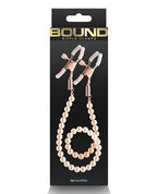 Bound Rose Gold Nipple Clamps