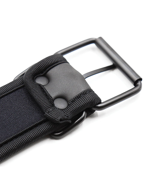 Black Neoprene Puppy Collar - Puppy's Aesthetics