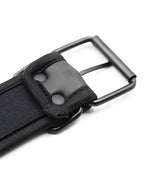 Black Neoprene Puppy Collar - Puppy's Aesthetics