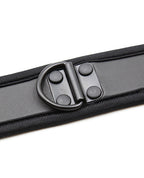 Black Neoprene Puppy Collar - Puppy's Aesthetics