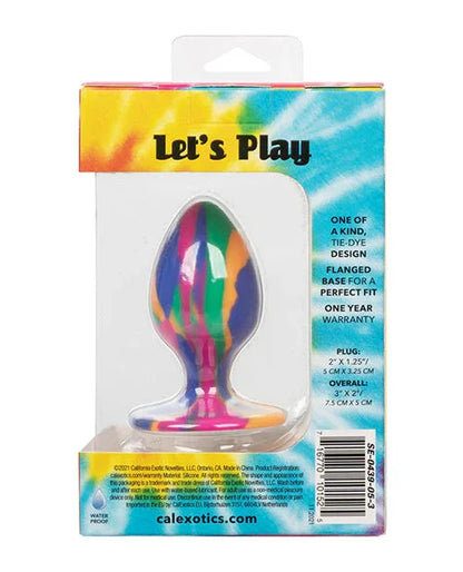 Cheeky Medium Tie Dye Plug - Puppy's Aesthetics