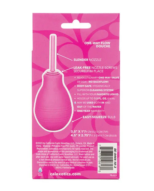 Pink One Way Flow Anal Douche - Puppy's Aesthetics
