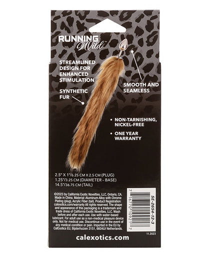 Running Wild Brown Tail Metallic Anal Probe
