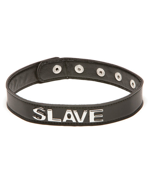 XPlay Talk Dirty Slave Collar - Puppy's Aesthetics