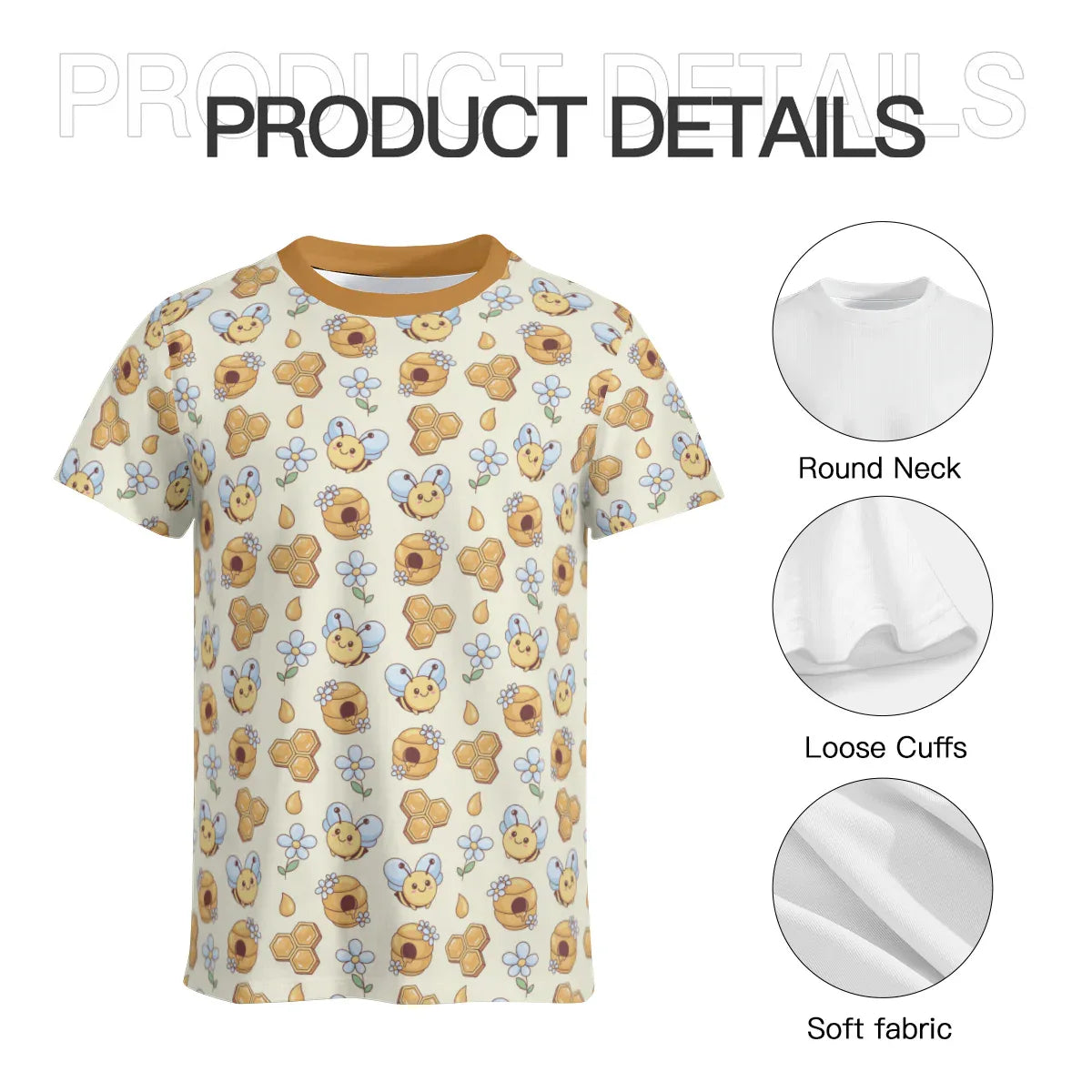 Sweet Lil Honeybee Play Tee - Puppy's Aesthetics