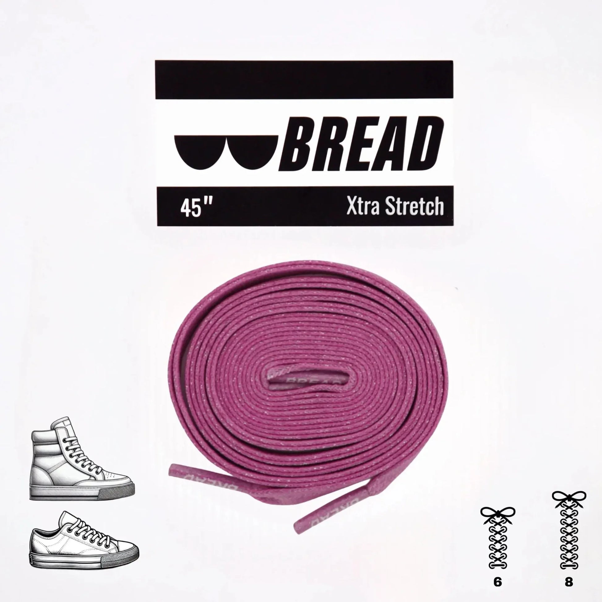 Sweet Pretty Pink Elastic Shoelaces - Puppy's Aesthetics