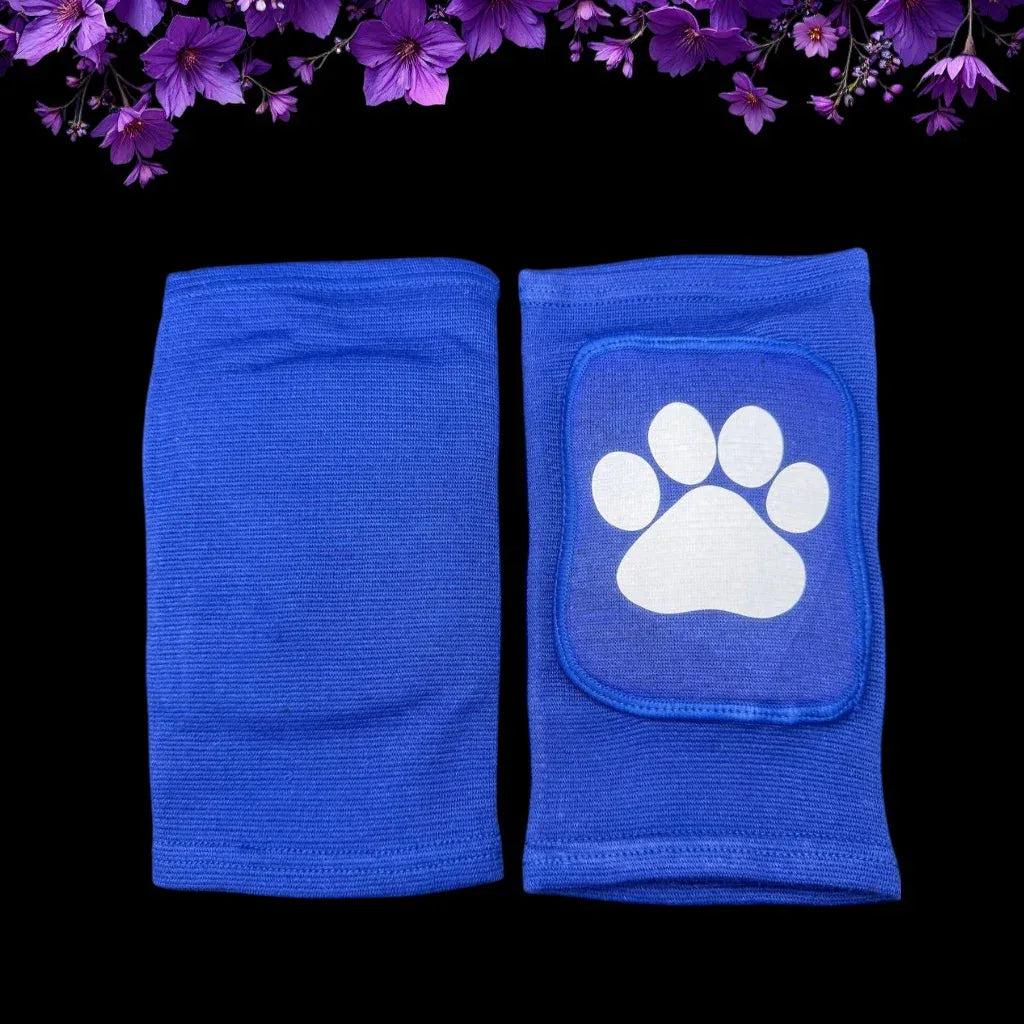 Blue Paw Knee Pads - Puppy's Aesthetics