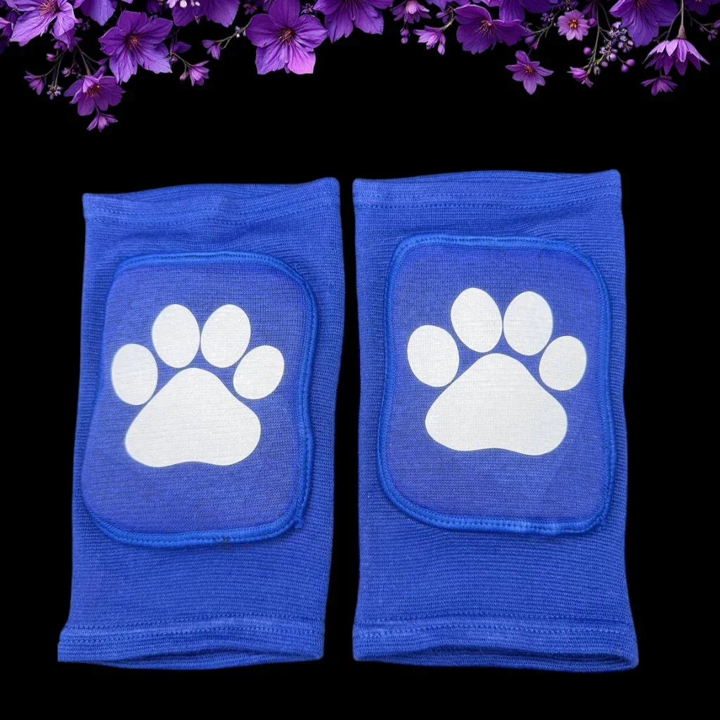 Blue Paw Knee Pads - Puppy's Aesthetics