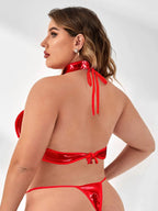 Plus Size Chain Me Up Teddy Set