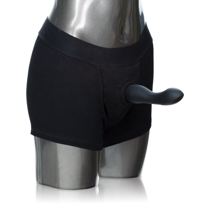 Packer Gear Boxer Brief Support Harness - Medium/Large - Black