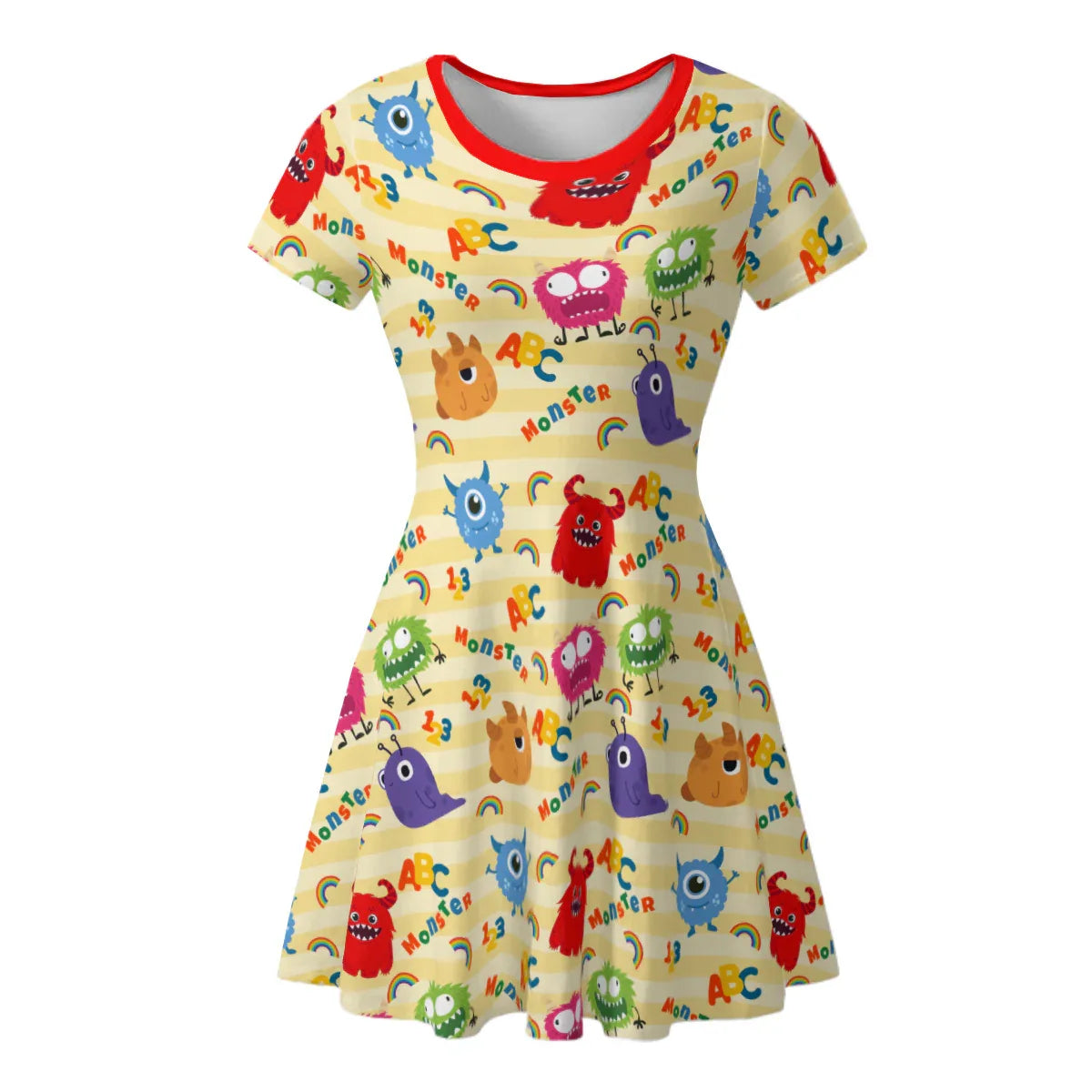 Lil Monsters Cute Play Dress - Puppy's Aesthetics