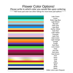 White Flower Knee Pads