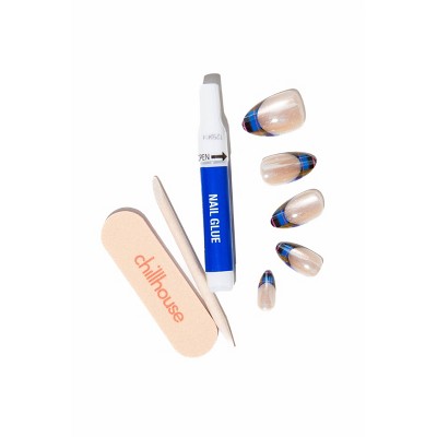 Press-On Nail Set Priestess of Punk 24ct