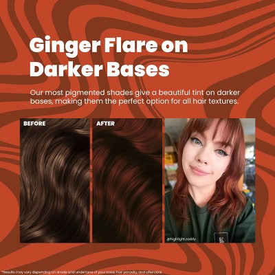 Arctic Fox Semi-Perm Hair Dye Dark Orange