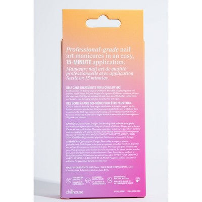 Fake Nails Sunset Sorbet 24ct