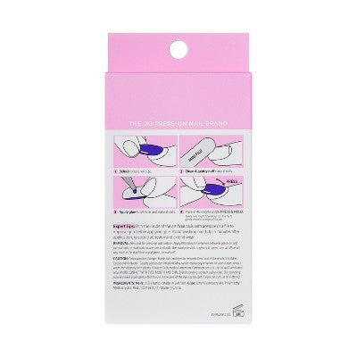 Jeweled Fake Nails Medium Almond 35ct