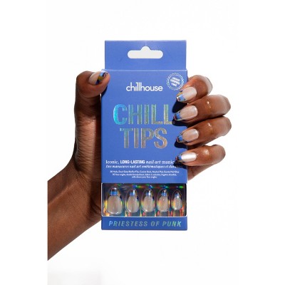 Press-On Nail Set Priestess of Punk 24ct